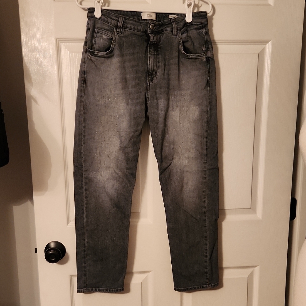 Closed Gray Relaxed Jeans with Lived-In Look